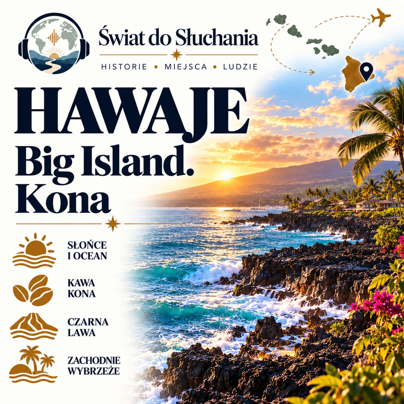 USA - Hawaje. Big Island. Kona. episode artwork