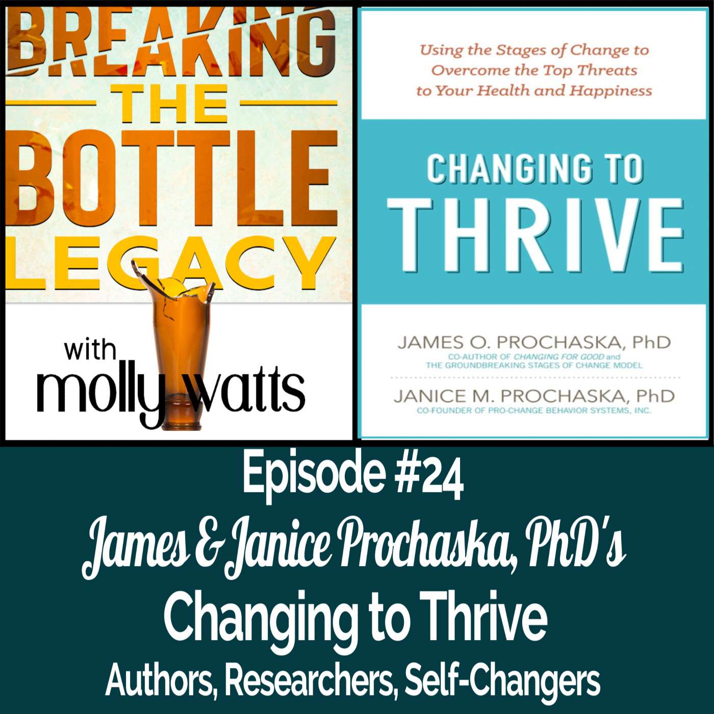 Changing to Thrive with Dr. James and Dr. Janice Prochaska, Ph.D episode artwork