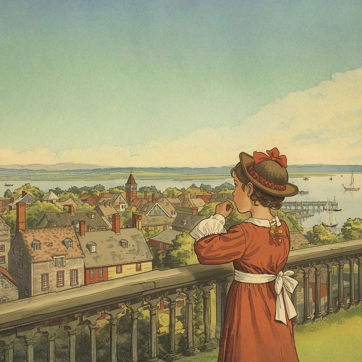 A Little Maid of Province Town (Unabridged) cover art