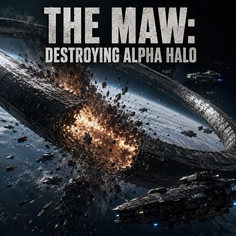 The Maw: Destroying Alpha Halo