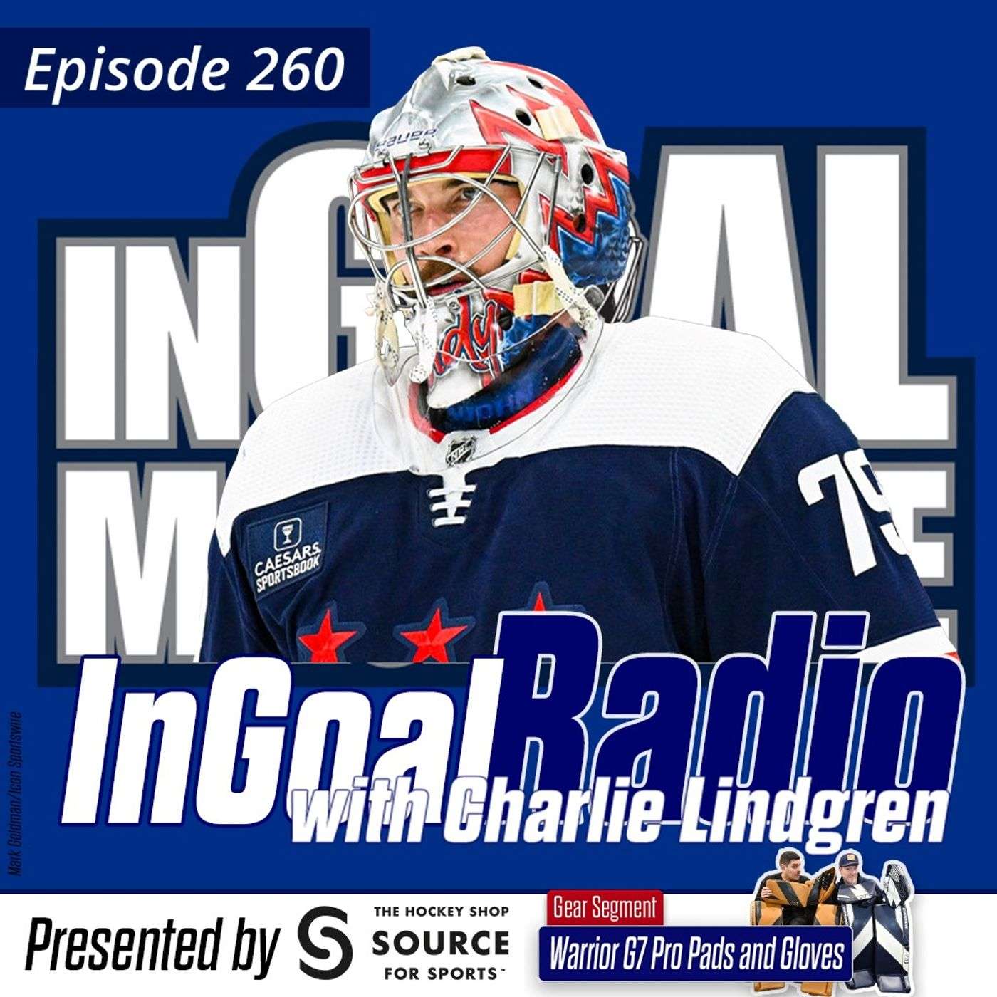 Episode 260 with Charlie Lindgren of the Washington Capitals