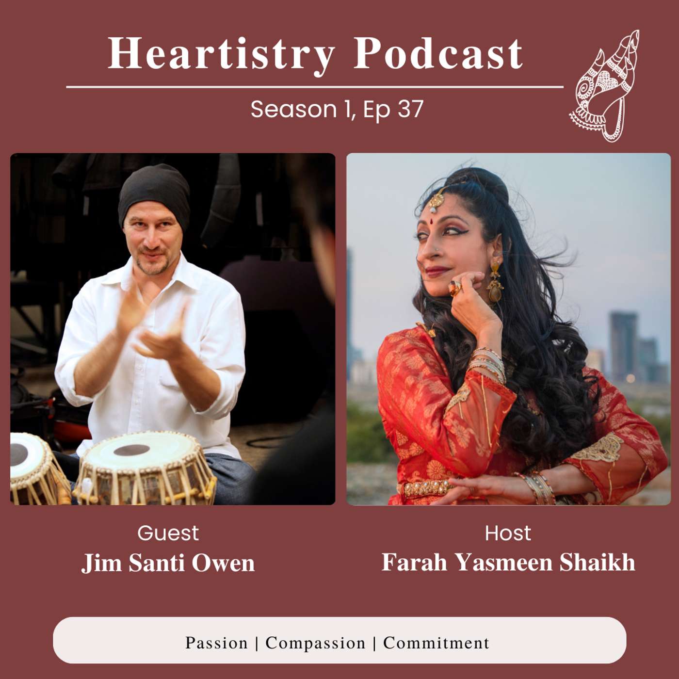 S1 Ep 37 - Jim Santi Owen - American percussionist, educator, performer, composer and producer