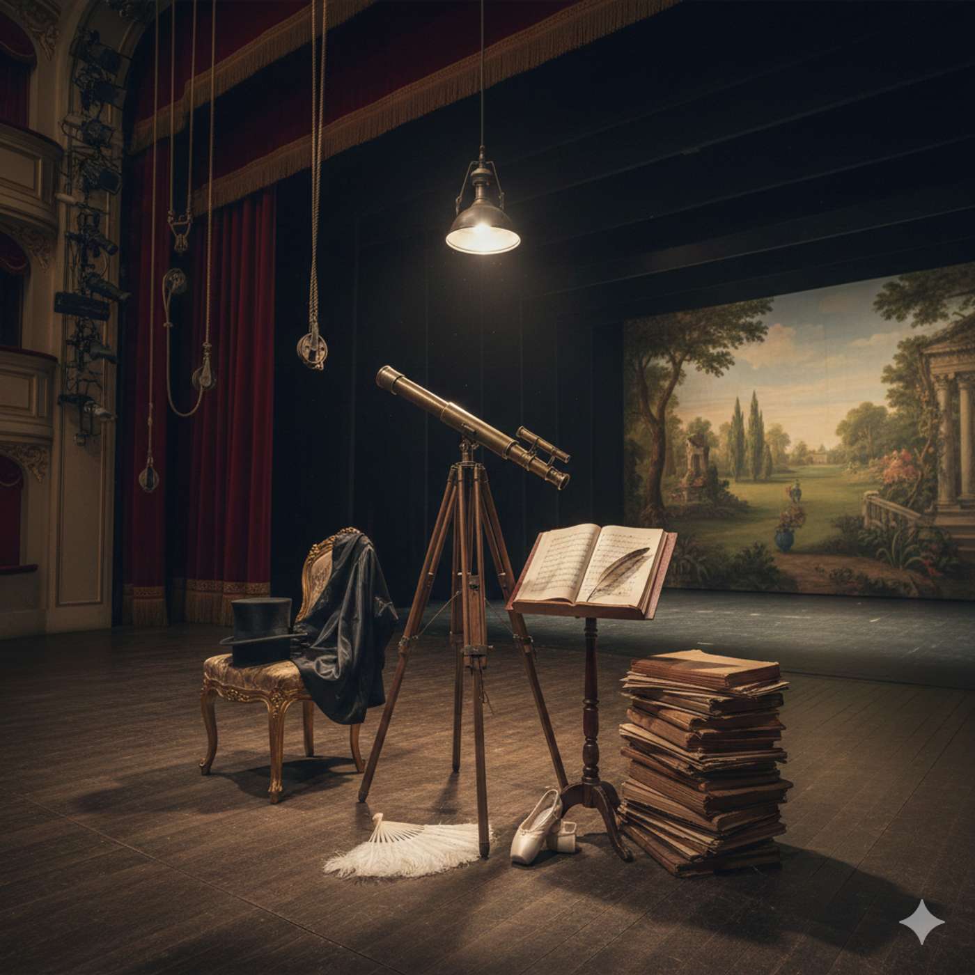 Palco di Proscenio - Gli oggetti all' Opera