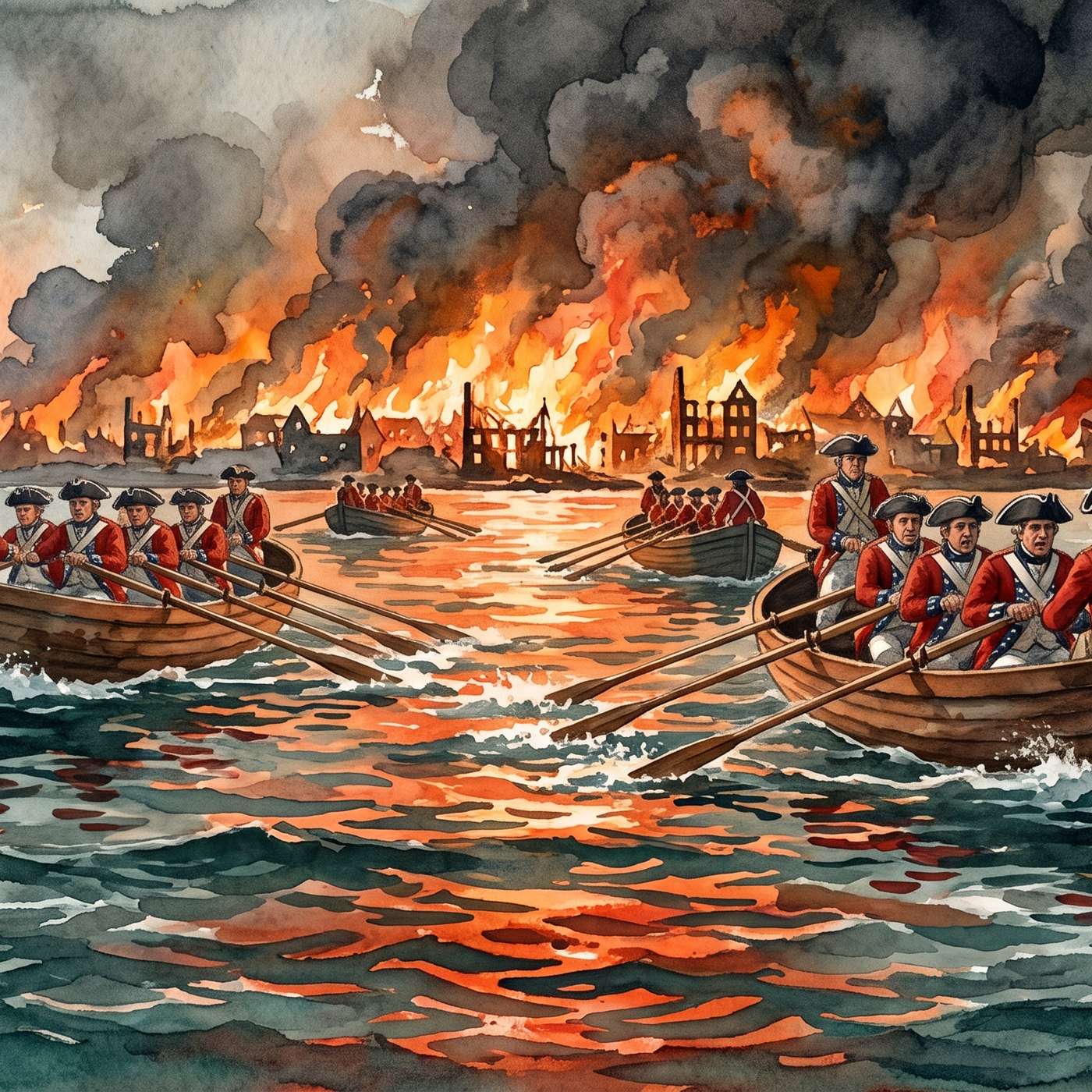 The Burning of Falmouth: The Fire That Forged the Declaration of Independence episode artwork