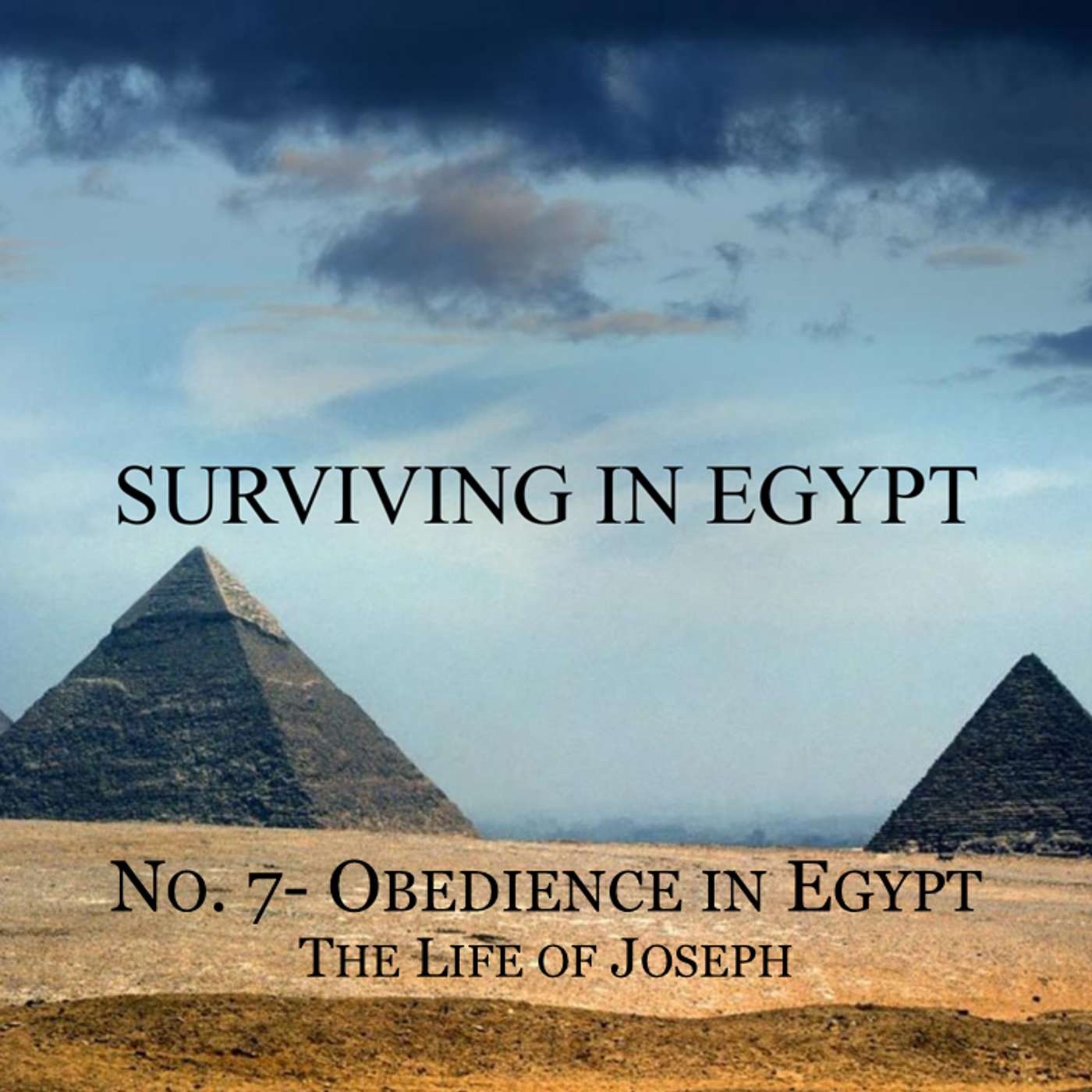 Surviving In Egypt (Life of Joseph) No.7- Obedience in Egypt