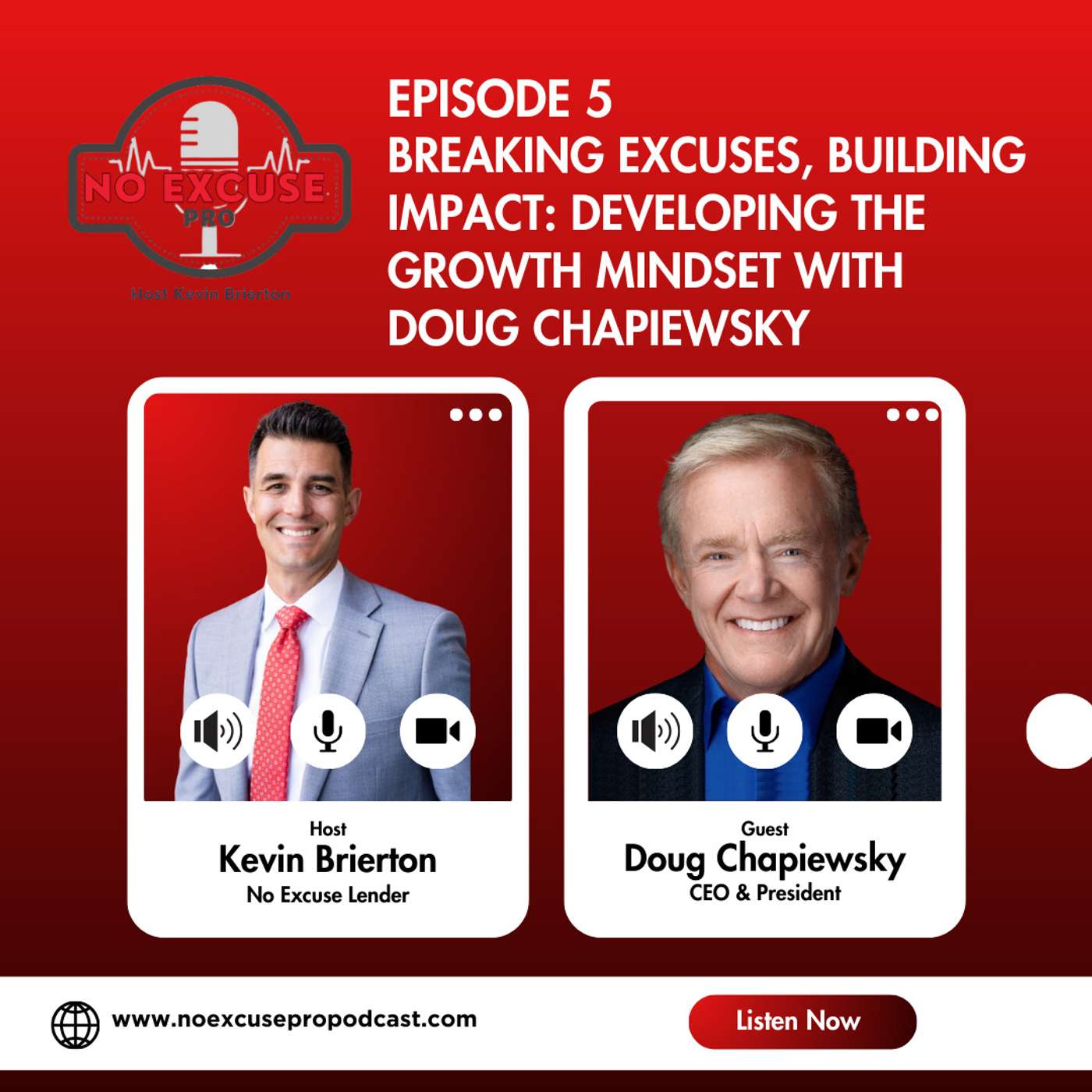 Episode 5: Breaking Excuses, Building Impact: Developing the Growth Mindset episode artwork
