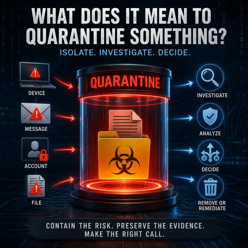 What Does It Mean to Quarantine Something?