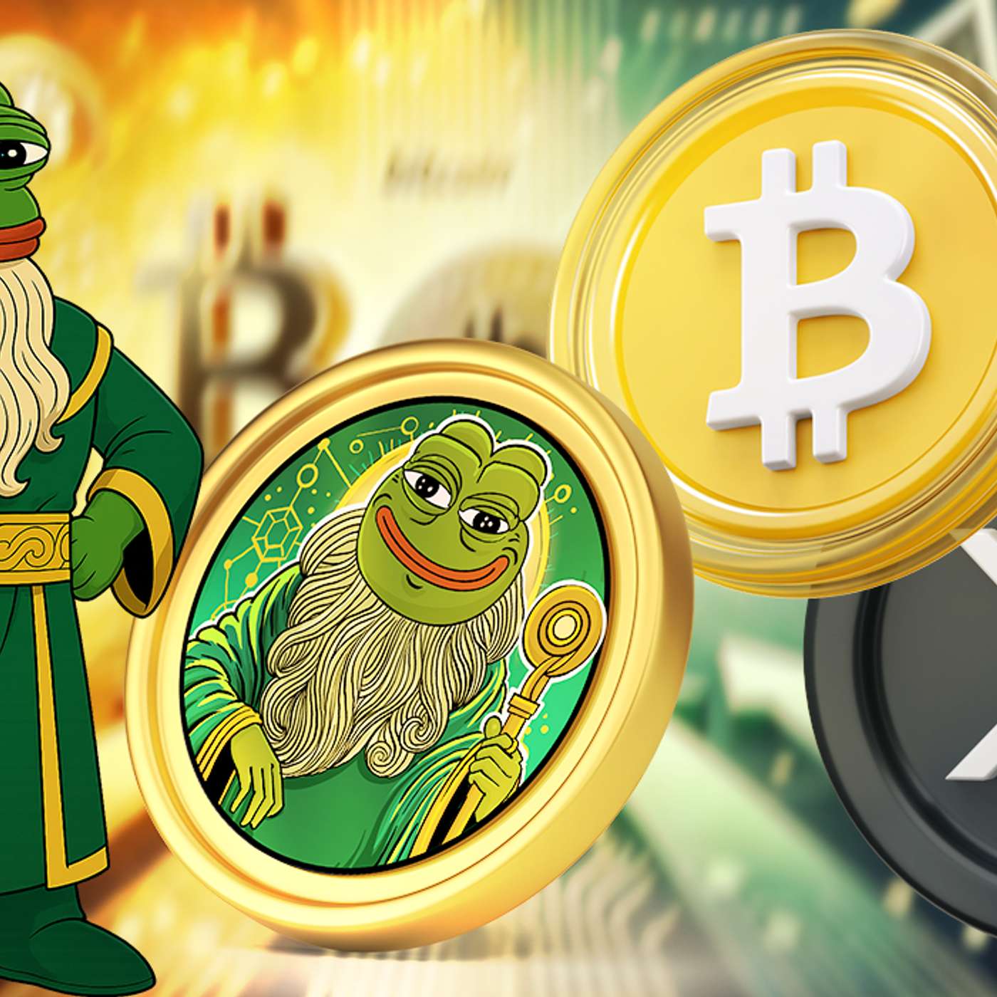 Michael Saylor Predicts $21 Million BTC, Analysts Choose Pepeto Over XRP