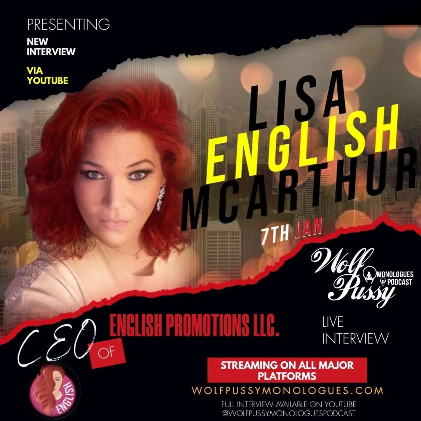 Lisa English McArthur Live Interview episode artwork
