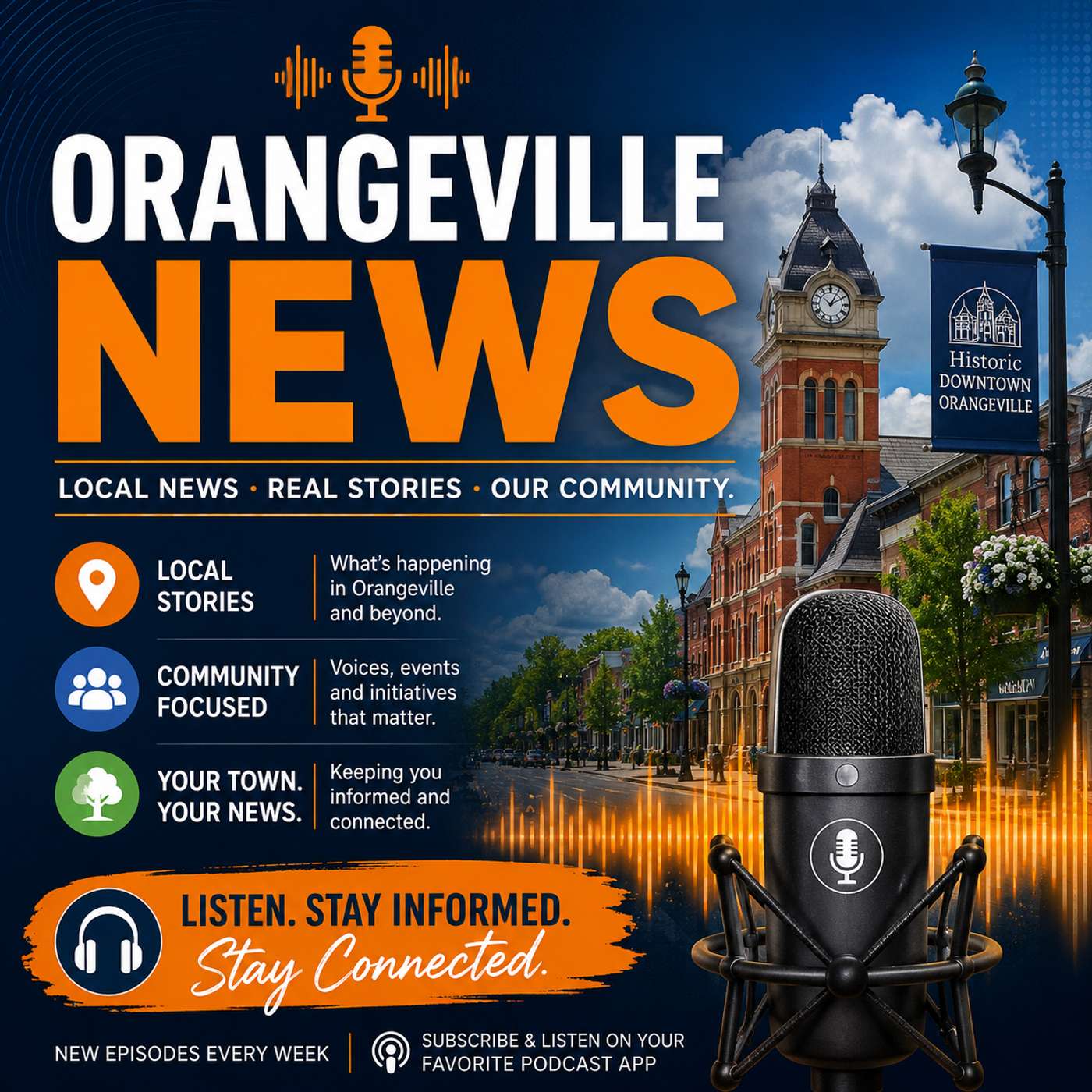 ORANGEVILLE NEWS podcast artwork