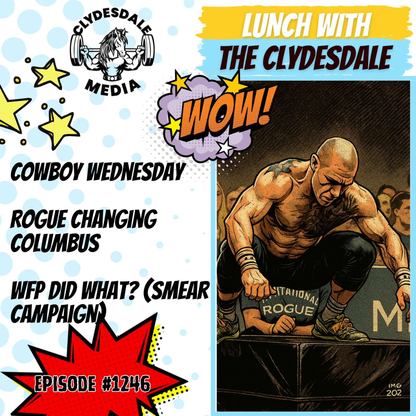 Lunch with the Clydesdale - Are there New Developments with the Sale episode artwork