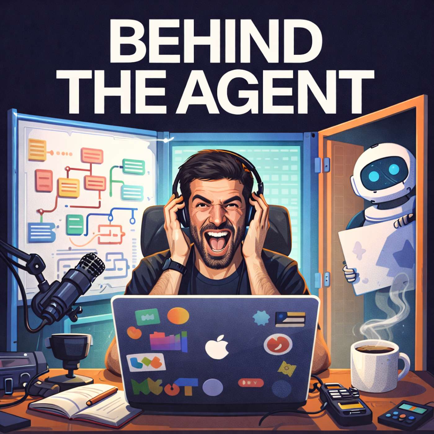 Behind the Agent cover art