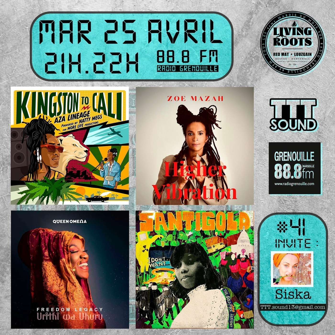 Living Roots #41  | Siska et les femmes du reggae episode artwork