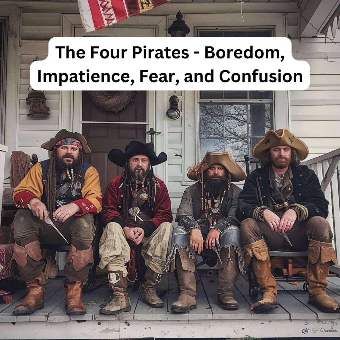 Day 218 - The Four Pirates - Boredom, Impatience, Fear, and Confusion episode artwork