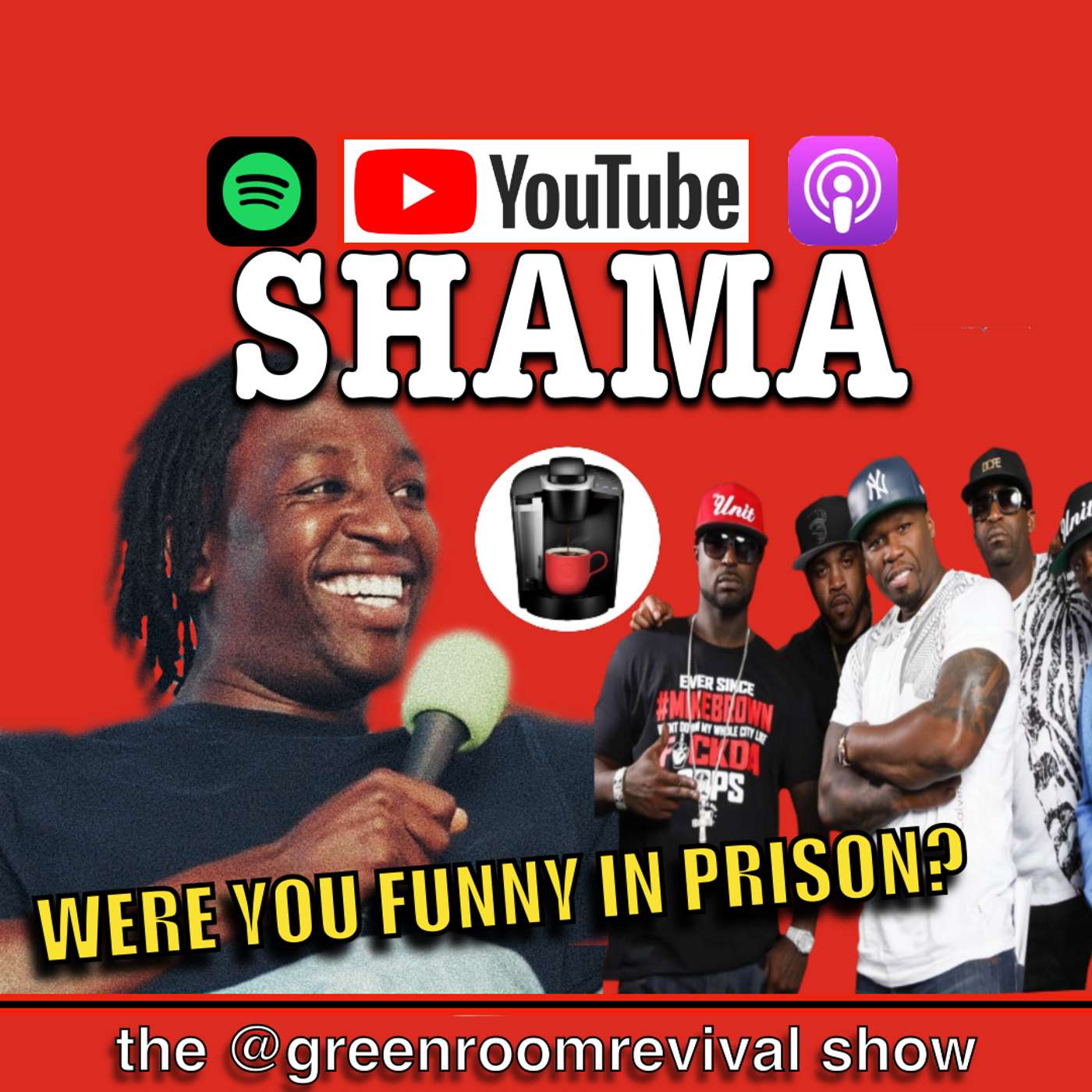 Christian Comedy, Green Rooms & Solving Racism with Shama episode artwork