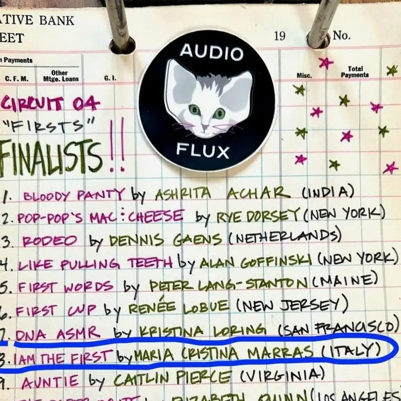 I am the first [Audio Flux 04 finalist]