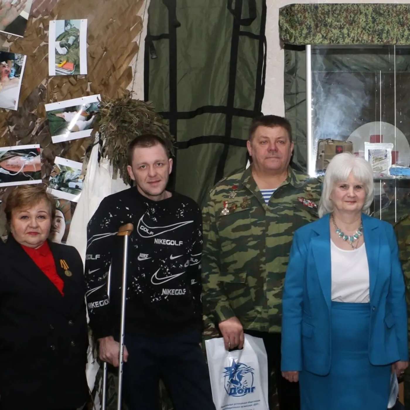 В Архангельске на конференции по военной медицине студентам показали ранения солдат