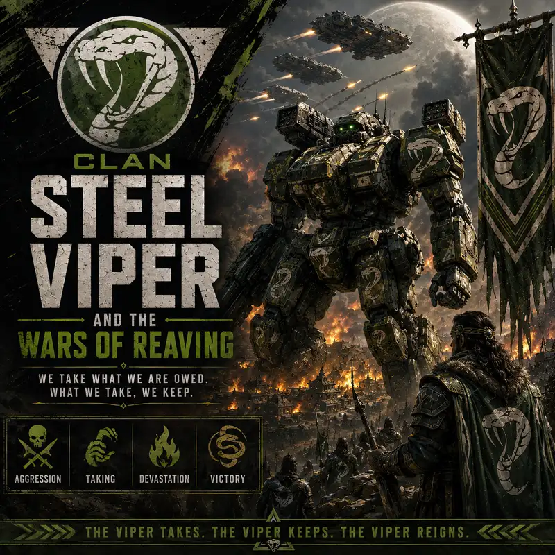Clan Steel Viper and the Wars of Reaving