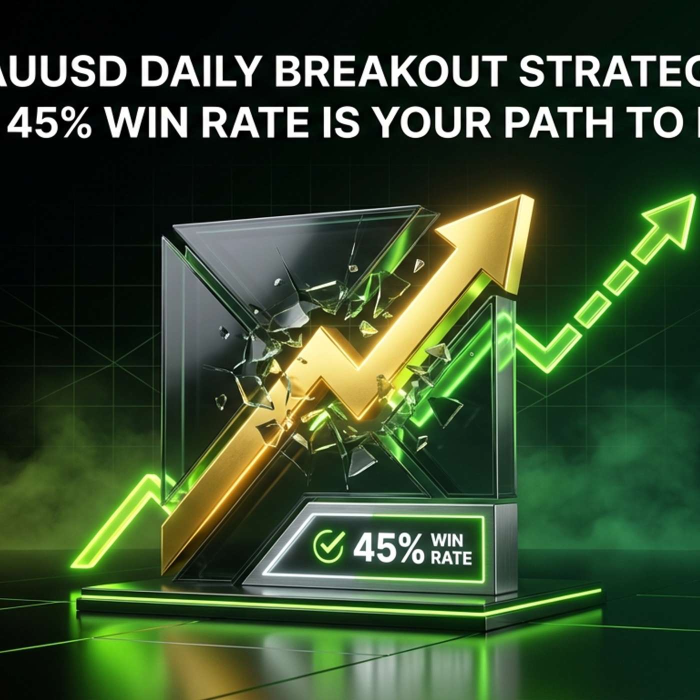 XAUUSD Daily Breakout Strategy: Why a 45% Win Rate is Your Edge episode artwork