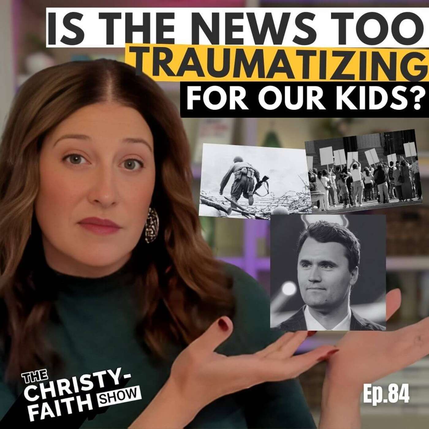 Ep. 84 - Shielding or Sharing? Talking to Children About Charlie Kirk and the News