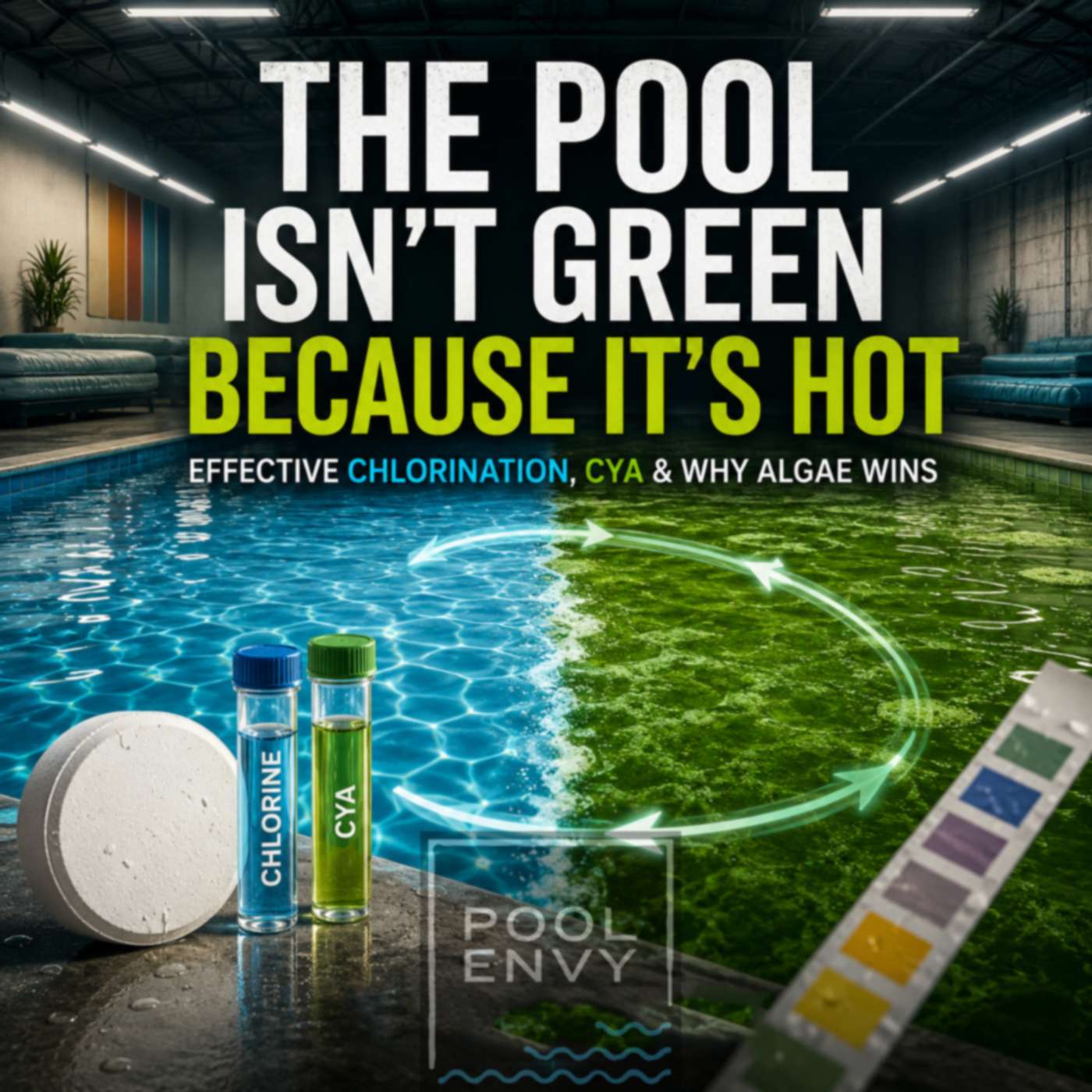 The Pool Isn’t Green Because It’s Hot