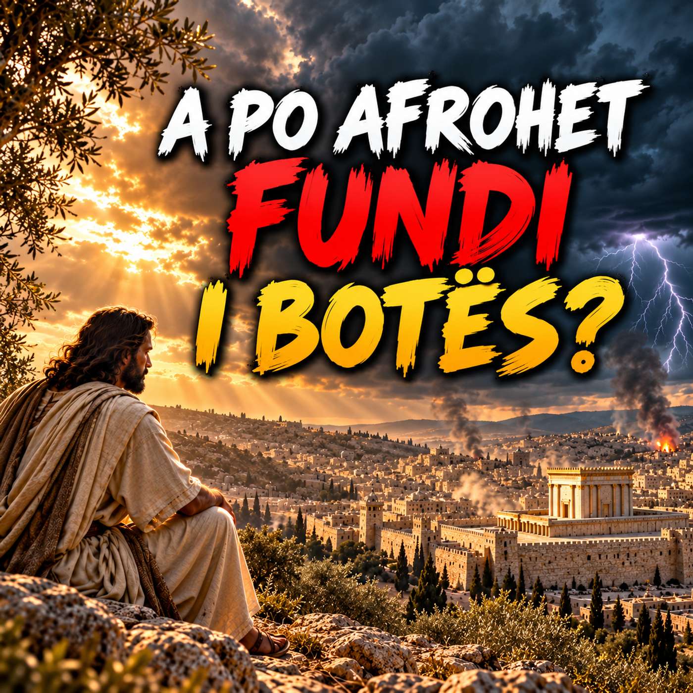 "A PO AFROHET FUNDI I BOTËS?" #Mateu24