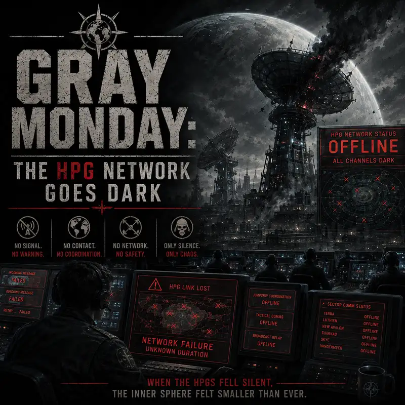 Gray Monday: The HPG Network Goes Dark