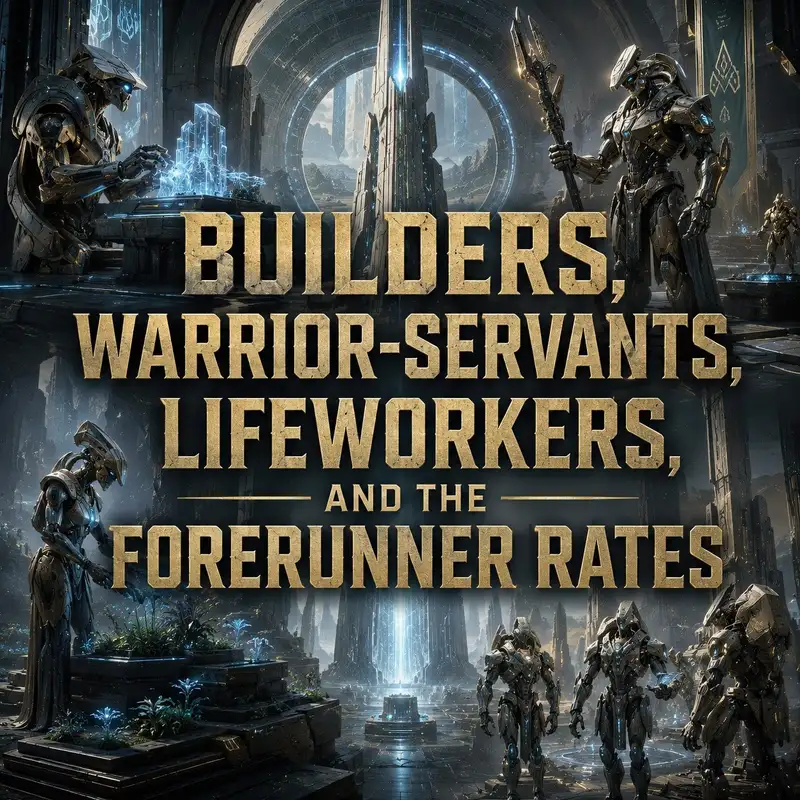 Builders, Warrior-Servants, Lifeworkers, and the Forerunner Rates