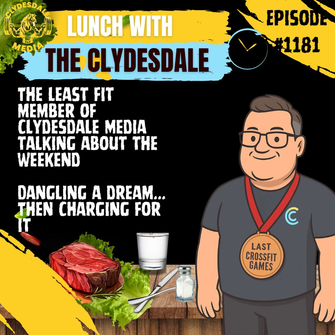 Lunch with the Clydesdale - The Archaic Funding Streams of the CrossFit Games episode artwork