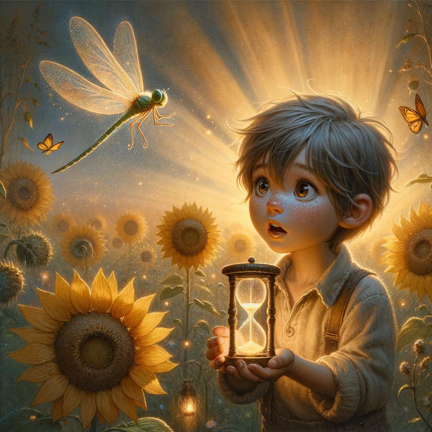 El regalo mágico del guardián girasol