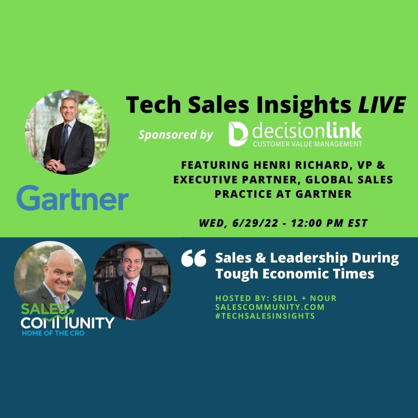 E84 Selling & Sales Leadership During Tough Economic Times