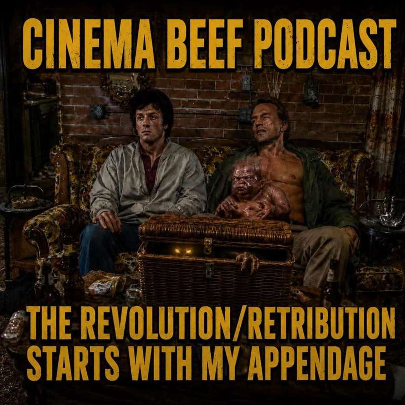 Cinema Beef Podcast : The Revolution/Retribution Starts With My Appendage (Basket Case/Total Recall) episode artwork