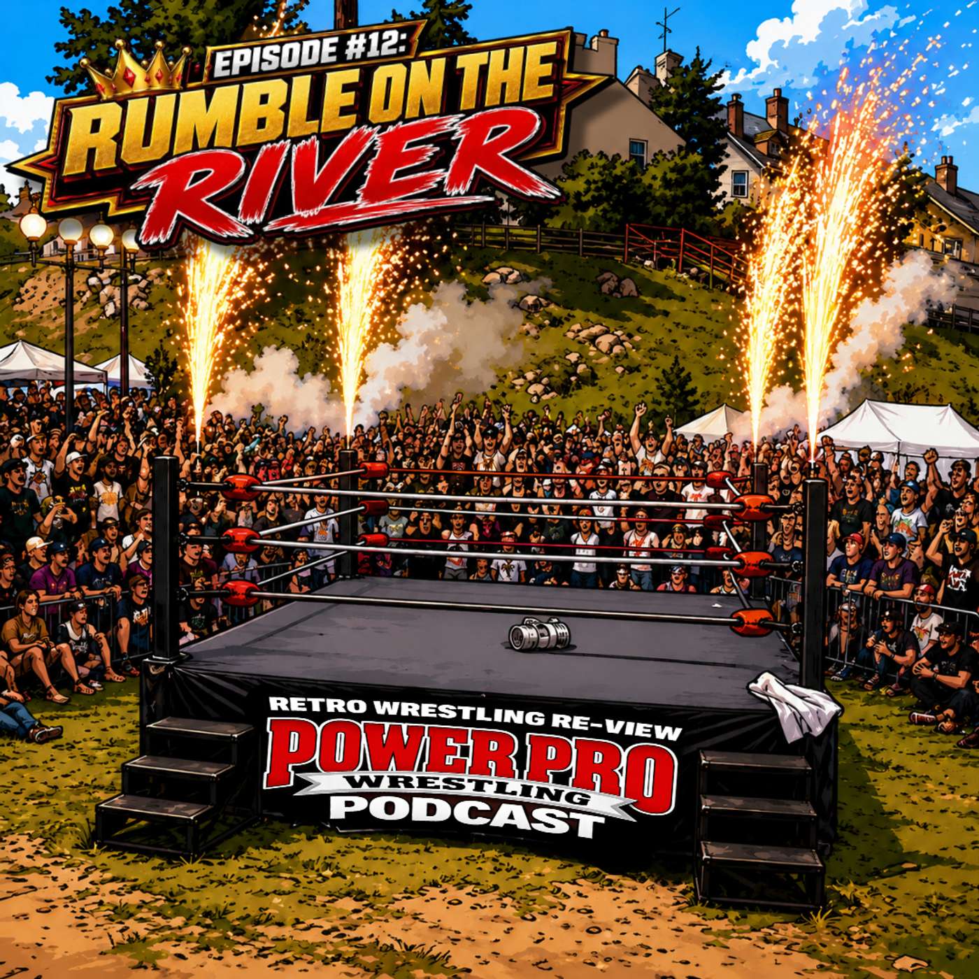 RWR Power Pro Wrestling Podcast Ep. 12: (7/4/98) RUMBLE ON THE RIVER episode artwork