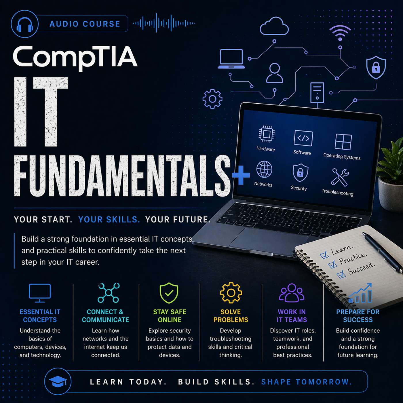 Certified - CompTIA IT Fundamentals+ Audio Course