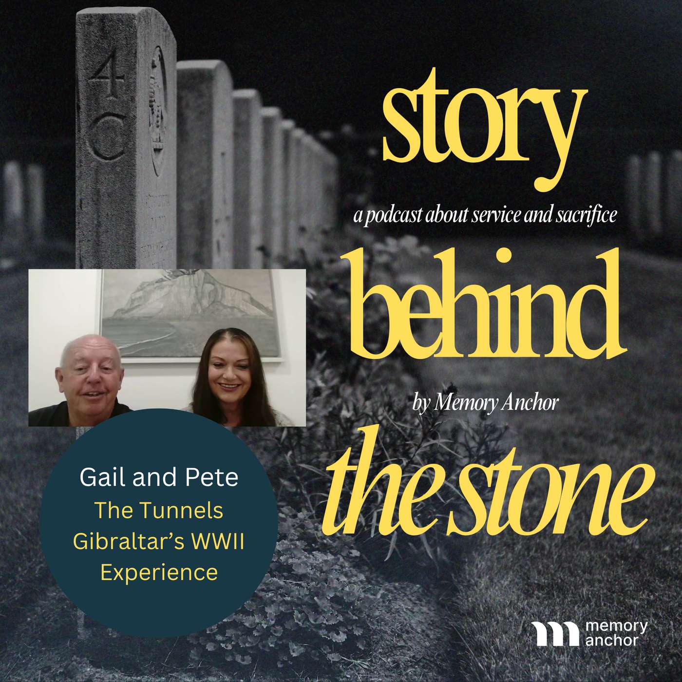 Pete Jackson M.B.E. & Gail Francis-Tiron (The Tunnels Gibraltar's WWII Experience) - Preserving the Rock episode artwork