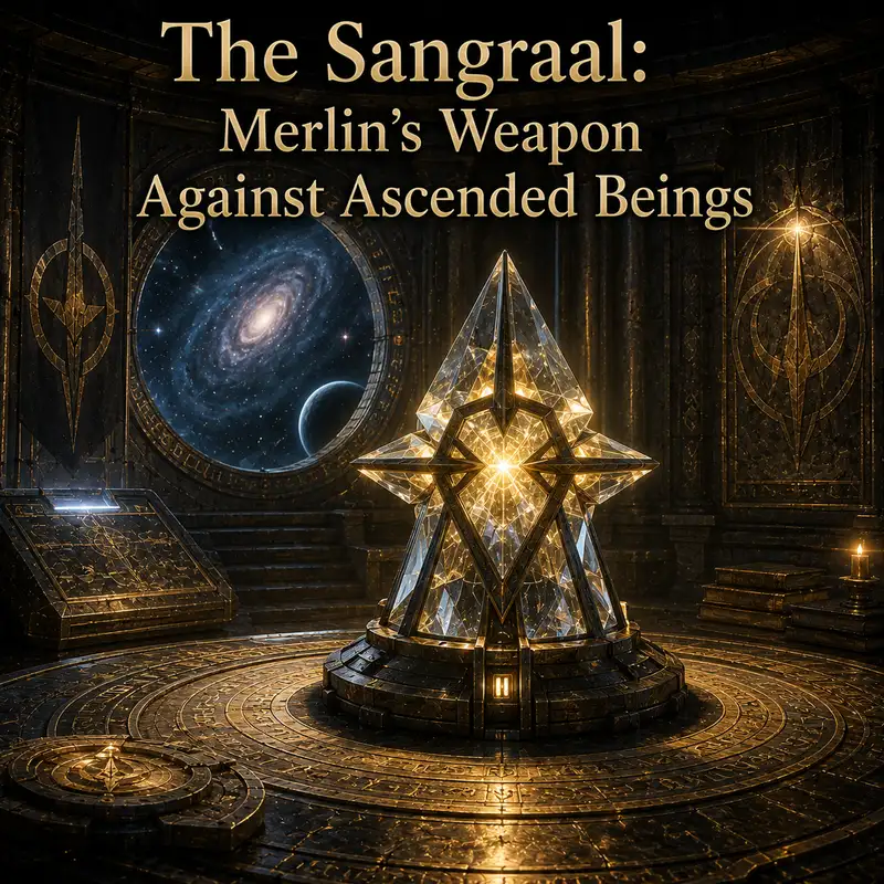 The Sangraal: Merlin’s Weapon Against Ascended Beings
