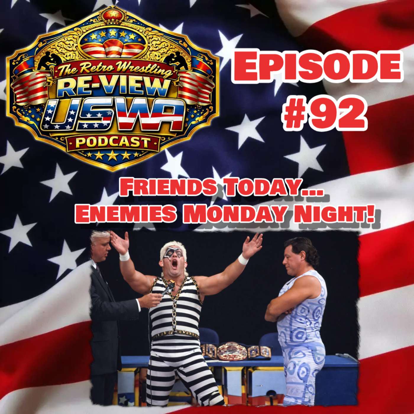 Re-View #92: USWA 8/3/91 (Friends Today... Enemies Monday Night!)