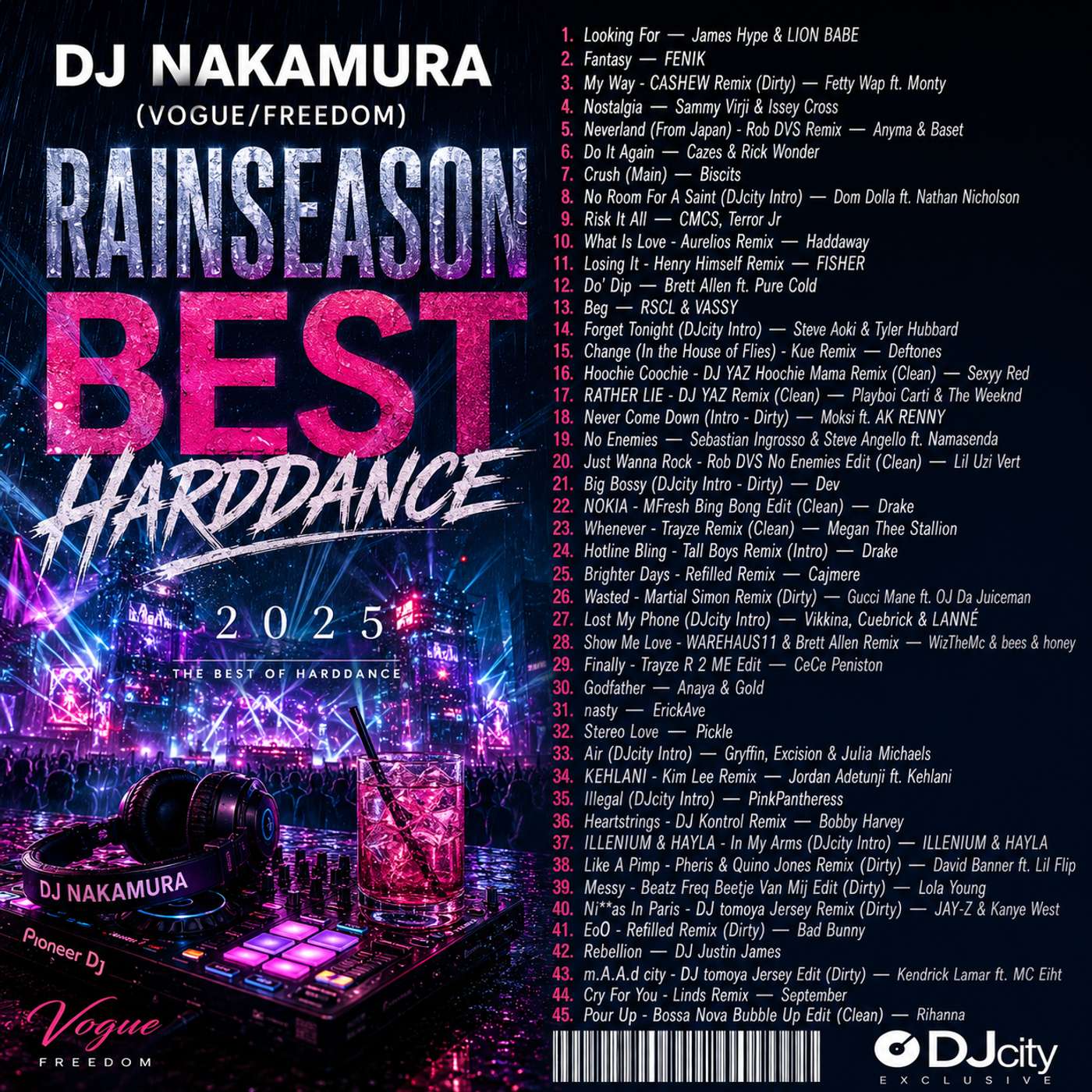 RAINSEASON BEST HARDDANCE 2025/DJ NAKAMURA episode artwork