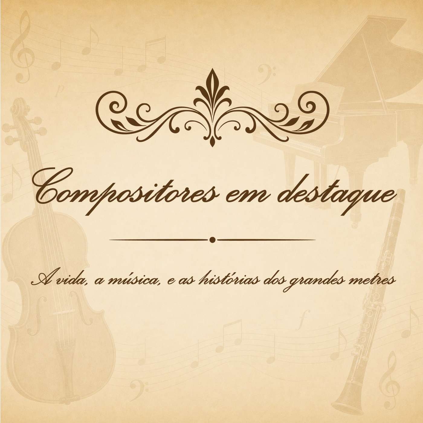 Biografias sonoras dos grandes compositores podcast artwork