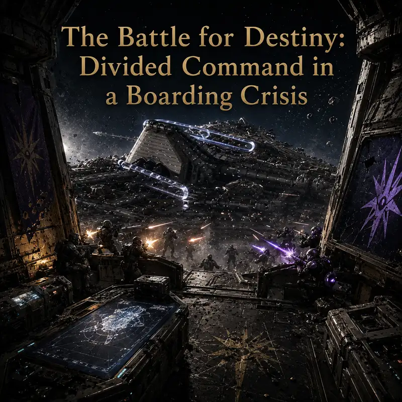 The Battle for Destiny: Divided Command in a Boarding Crisis