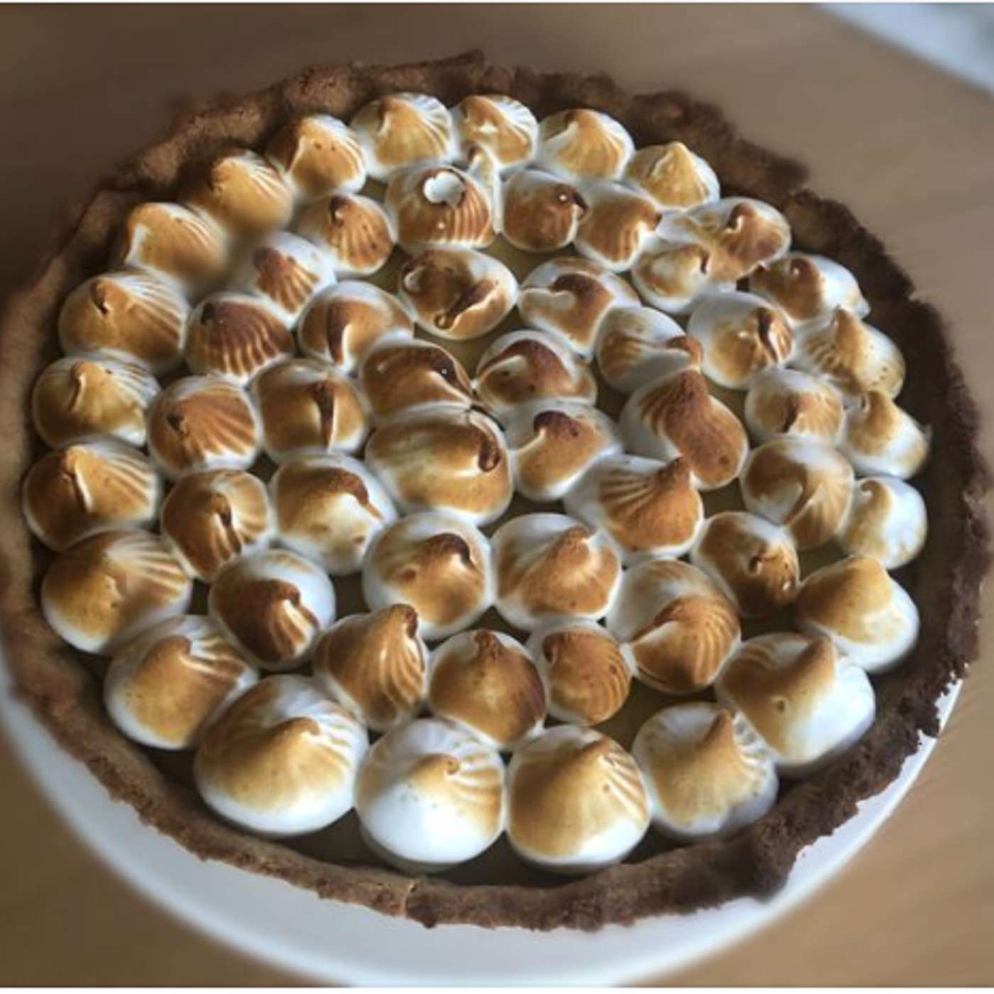 Tarte au citron à la farine de châtaigne et meringue italienne episode artwork