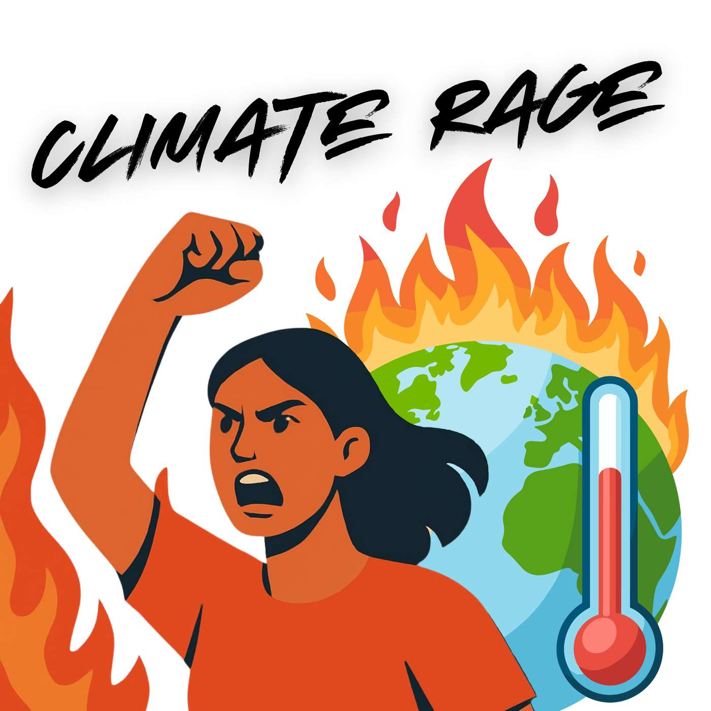 Climate Rage podcast artwork