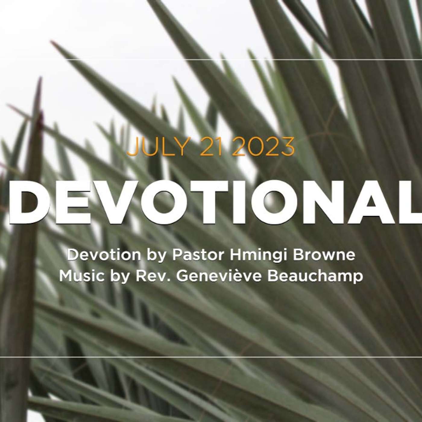 Devotion for July 21, 2023 with Pastor Hmingi Browne episode artwork