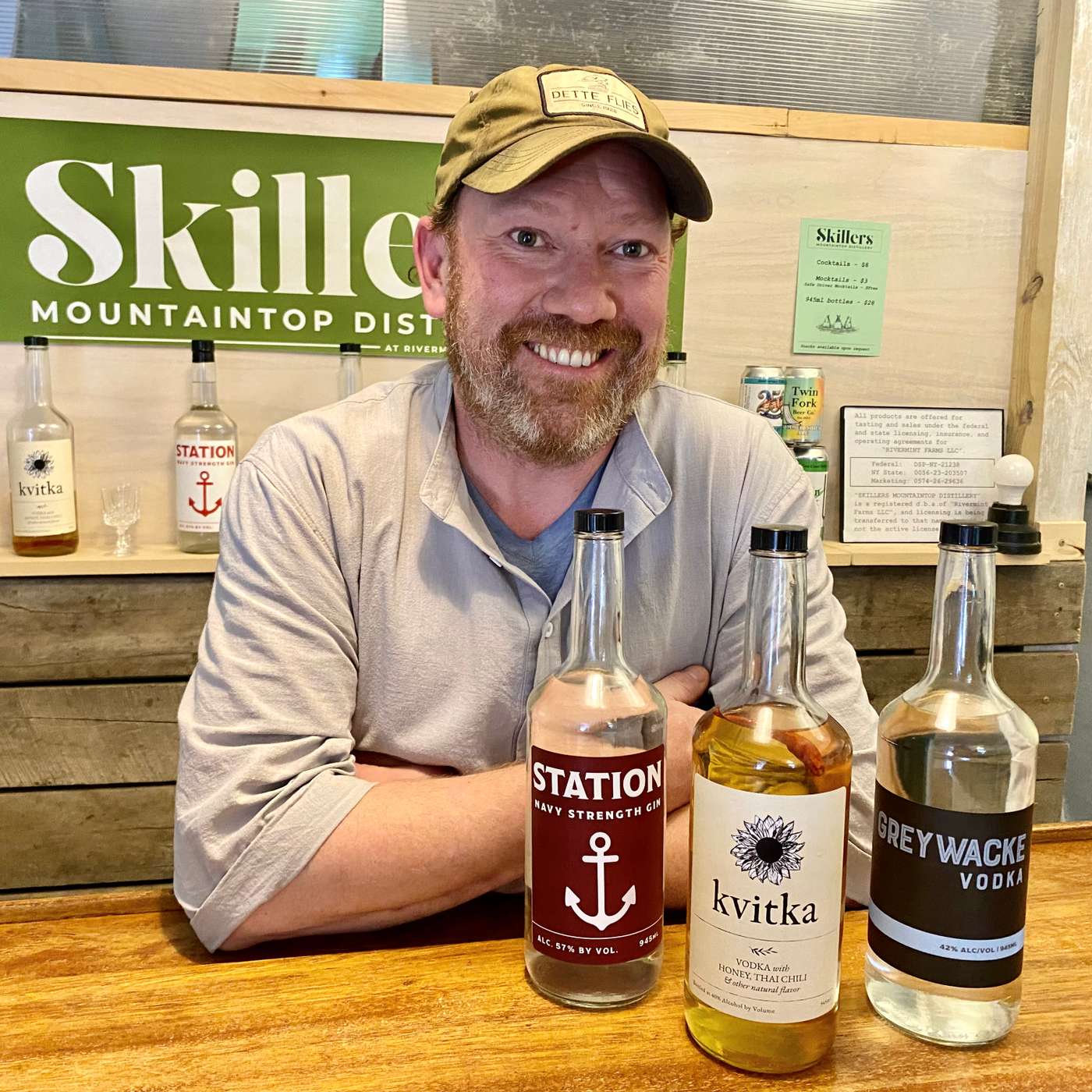 Gunpowder, Greywacke, and Gin at Skillers Mountaintop Distillery