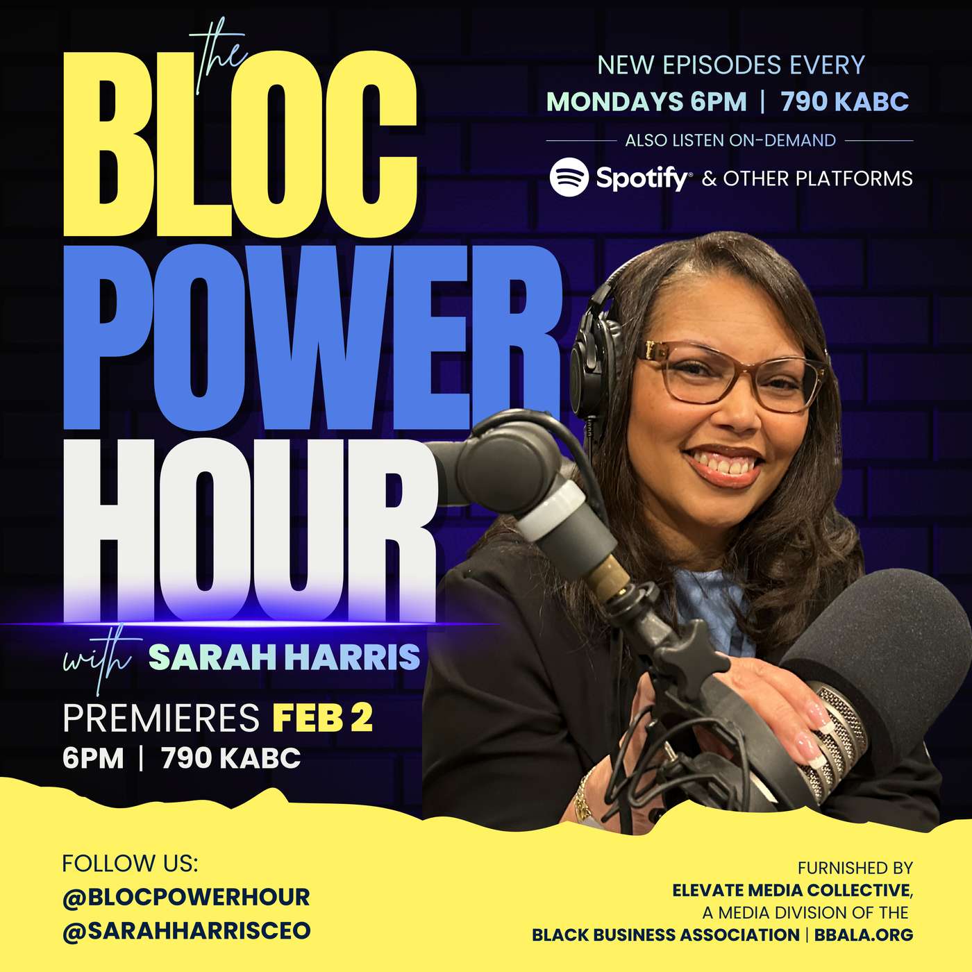 The Bloc Power Hour with Sarah Harris cover art