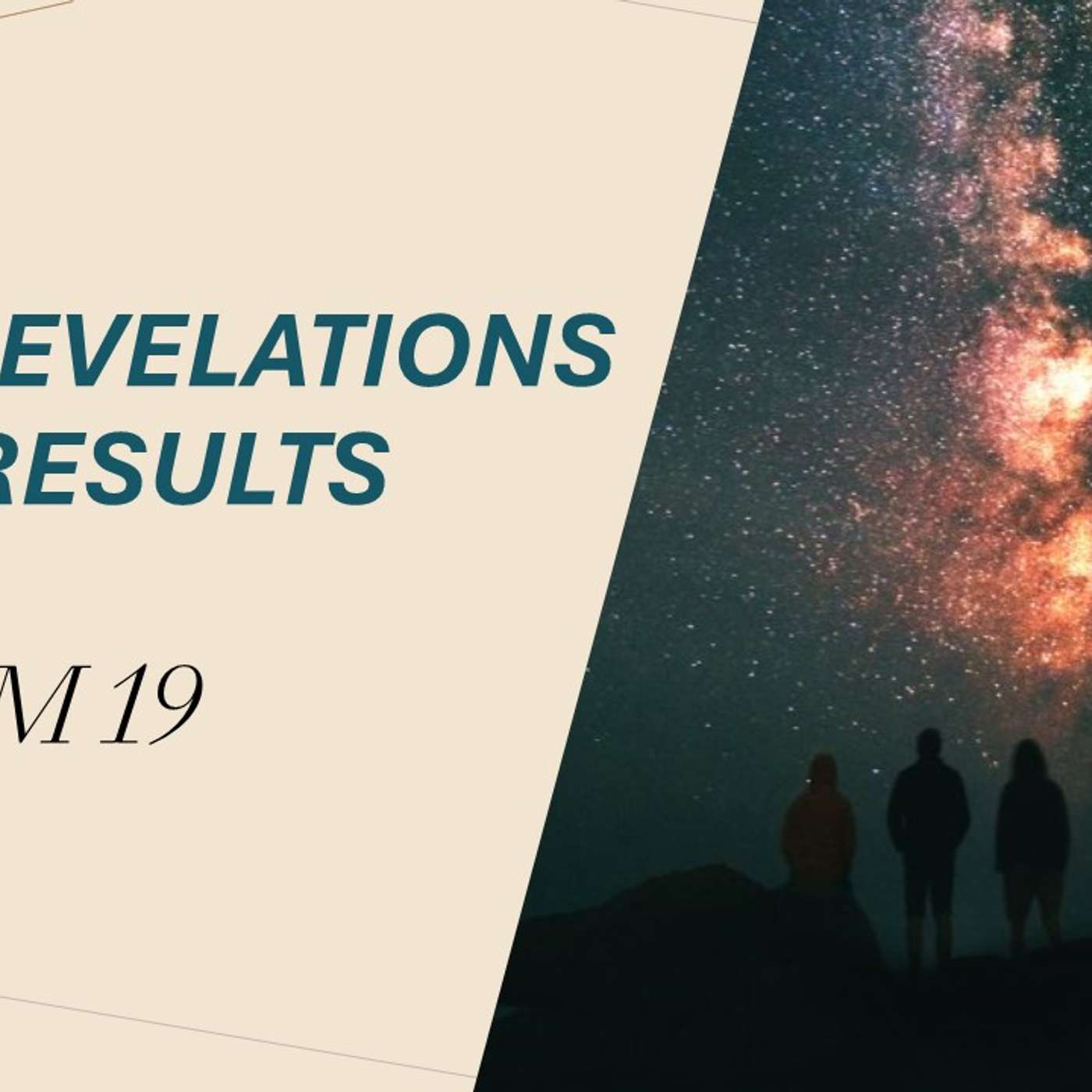 The Revelations and Results | 09/08/2024 Afternoon Service