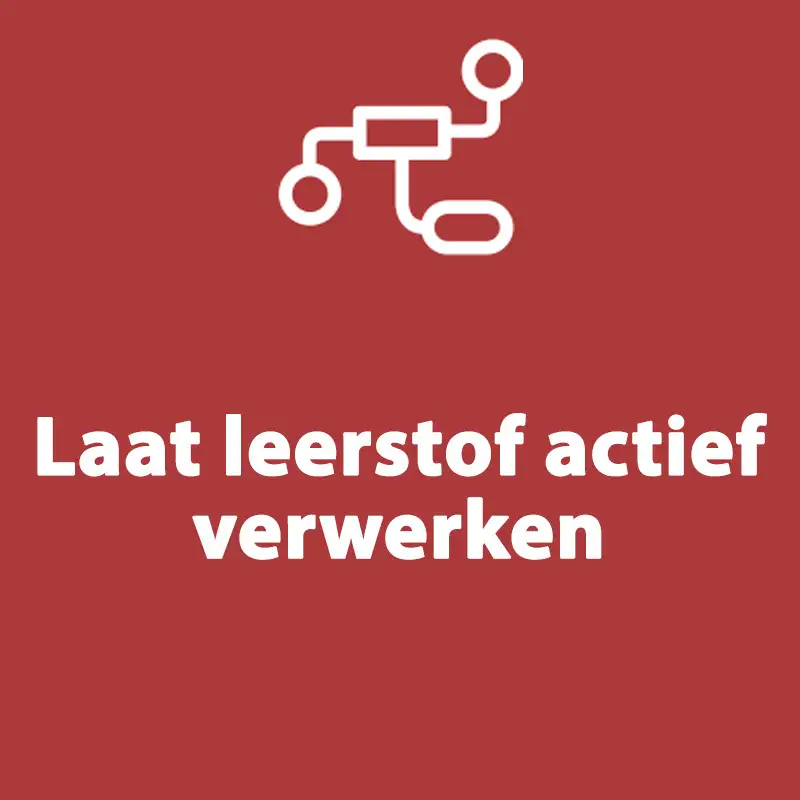 S1 | #6 - Laat leerstof actief verwerken