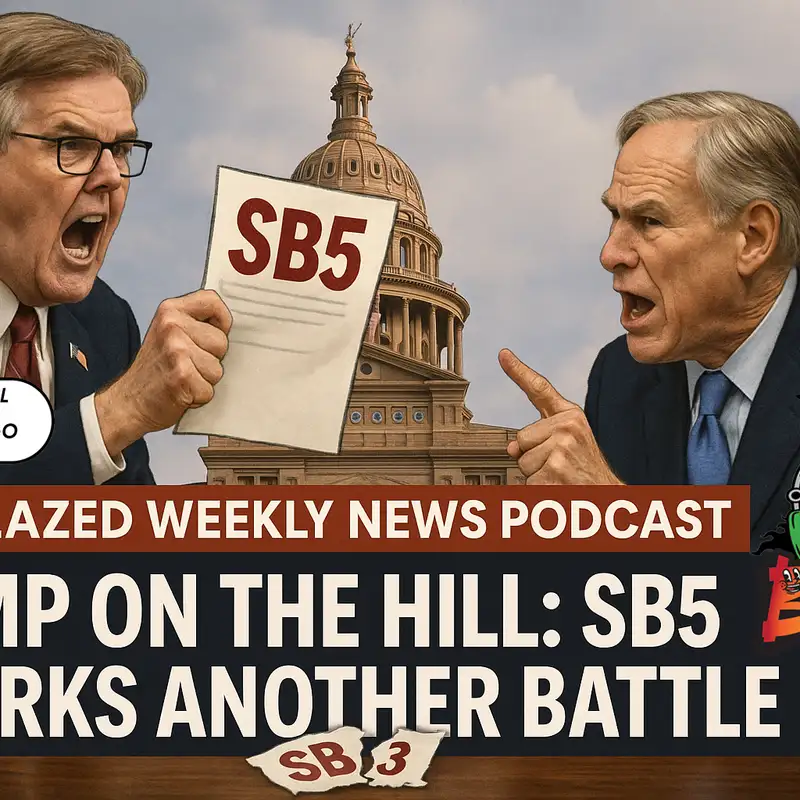 SB5 TO BAN HEMP IN TEXAS - SB3 DEJA - VU