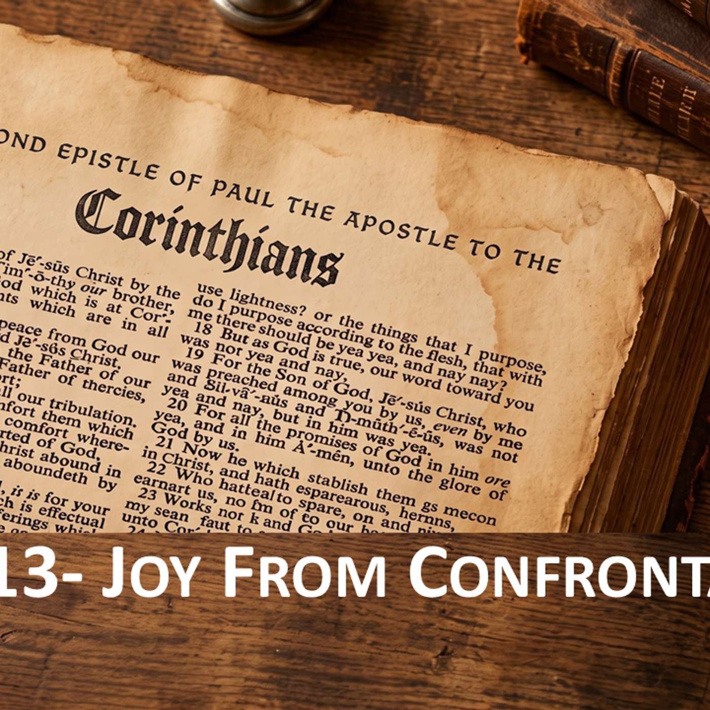 2 Corinthians No. 13- Joy In Confrontation