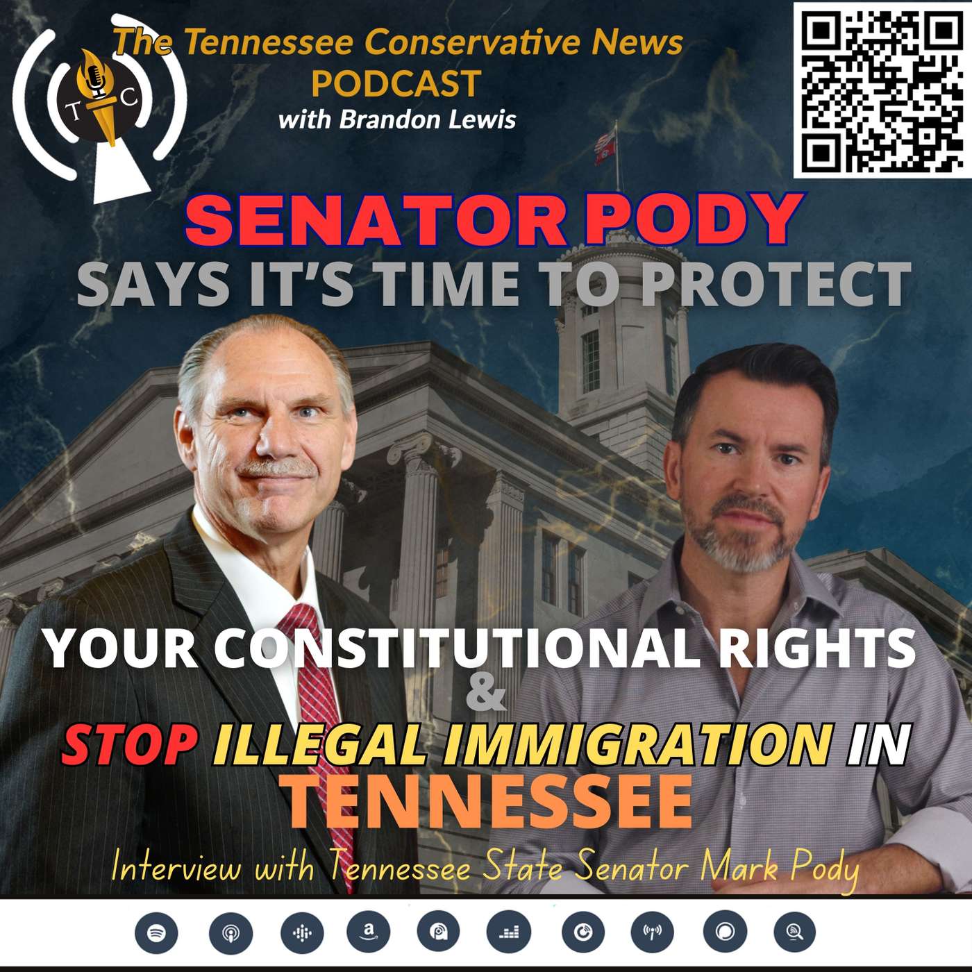 Mark Pody: Senator Pody Says It's Time to Protect Your Constitutional Rights & STOP Illegal Immigration in Tennessee!
